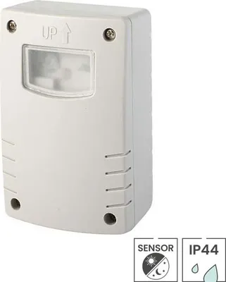 Produktbild von Dämmerungsschalter | IP44 | Mit einstellbarer Zeitschaltuhr
