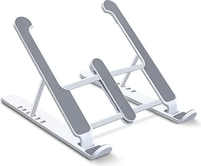 Produktbild von Laptop Ständer Höhenverstellbar,Notebook Ständer Tragbarer,Laptop ständer faltbar rutschfest und Kratzfest Kompatibel mit 11-15.6 Zoll Laptop