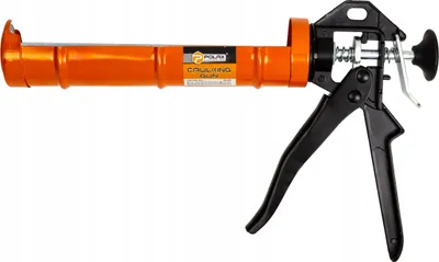 Produktbild von Polax Silikon-Auspresspistole – verstärkt, ergonomisch, 300 ml, für Kleber und Mörtel, Heim- & Profi-Einsat