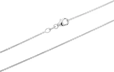 Produktbild von Ankerkette Silber 0,6mm breit - Länge wählbar - inkl. Etui AK0006