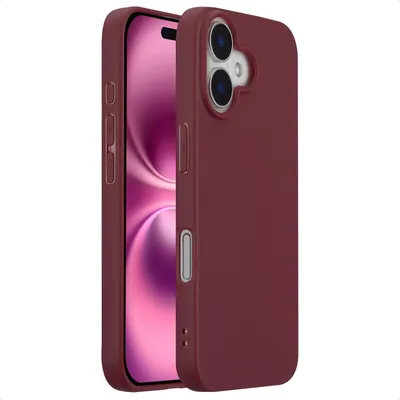 Image de imoshion Colour Backcover pour l'Apple iPhone 16 - Wine Red