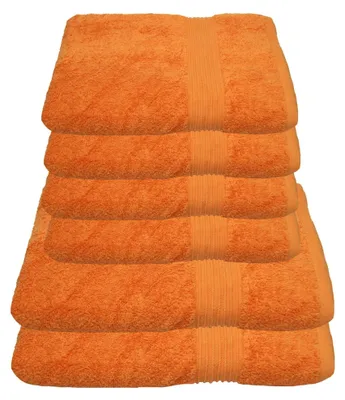 Produktbild von Julie Julsen® Handtuch SET 2x 70/140 und 4x 50/100 Julie Julsen Handtuch Farbe:Orange