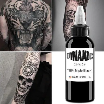 Obrázek produktu pro Černá barva na tetování