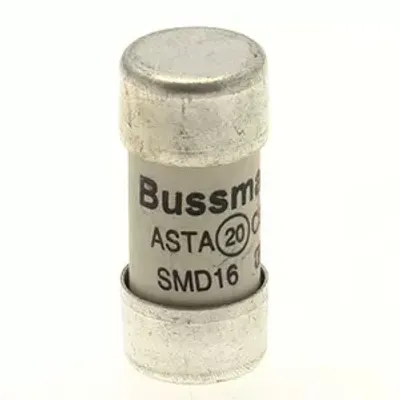 Immagine prodotto di Inserto fusibile Eaton, bassa tensione, 16 A, CA 415 V, 80 kA, BS88, 13 x 29 mm, gL/gG, BS SMD16