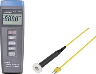 Produktbild von VOLTCRAFT K101 + TP 302 Temperatur-Messgerät Fühler-Typ K