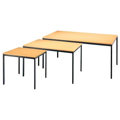 Obrázek produktu pro Stůl 800 x 800 mm černý / buk