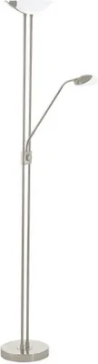 Produktbild von EGLO Baya led, Nickel, Weiß, Schlafzimmer, Wohnzimmer, Glas, Kunststoff, Stahl, IP20, II, LED