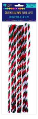 Obrázek produktu pro Druciki kreatywne trójkolorowe 30 cm 10 sztuk