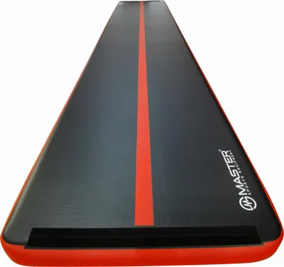 Immagine prodotto di Tappetino gonfiabile Airtrack MASTER 800 x 150 x 20 cm - nero - rosso
