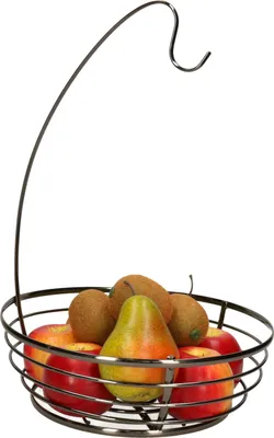 Produktbild von Cosy & Trendy Obstschale - Metall - D28 x H40 cm - schwarz