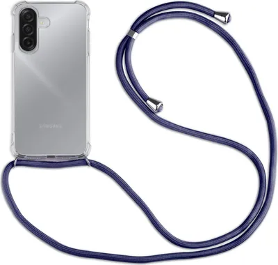 Produktbild von Handykette für Samsung Galaxy A17 Handyhülle mit Band Case Hülle mit Kordel Hand in Blau