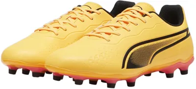 Produktbild von Puma Herren Fussballschuhe King Match FG/AG - 107570, Farbe:Orange, Herren Schuhe:44