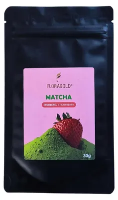 Produktbild von Floragold Matcha Erdbeere, 30g