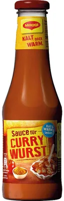 Zdjęcie produktu dla Maggi Currywurst Sauce owocowo-pikantny z subtelną nutą ciepła 500ml