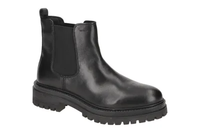 Produktbild von Geox RAWELLE Damenschuhe - Stiefeletten schwarz Freizeit NEU
