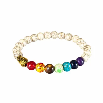 Produktbild von Chakra-Armband Mit Buddha-Detail