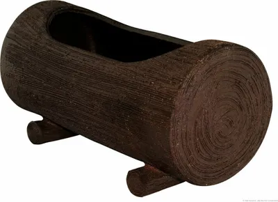 Produktbild von KERAZO Pflanzbaum Blumentrog Pflanzkübel Blumenkübel Pflanztrog Blumentopf 70x35x40 cm frostfest, standfest, Farbe: braun