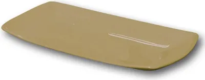Immagine prodotto di Piatto rettangolare in porcellana marrone - L 30 cm - Tokio