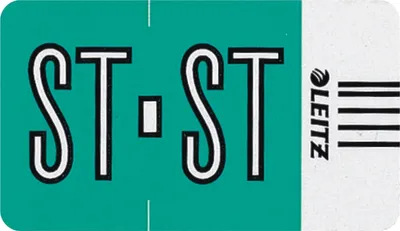 Produktbild von Orgacolor Buchstabensignal ST VE=10x250 Stück türkis