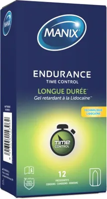 Produktbild von MANIX Endurance Time Control 12 St.
