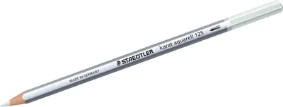Produktbild von Farbstift karat aquarell weiß Packung mit 6 Stück