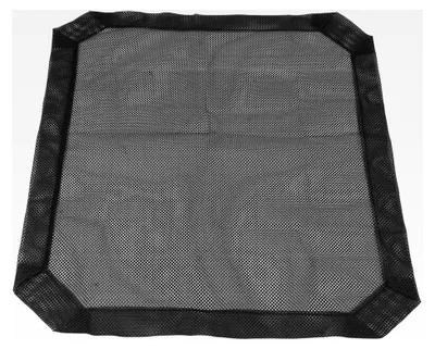 Produktbild von Waschbarer, atmungsaktiver Bezug für Haustierbetten 108 x 72 cm aus robustem Mesh-Gewebe für alle Jahreszeiten, abnehmbarer erhöhter Bezug für Hunde- und Katzenbetten