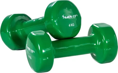 Obrázek produktu pro MOVIT Sada vinylových činek, 2 x 4 kg, zelené