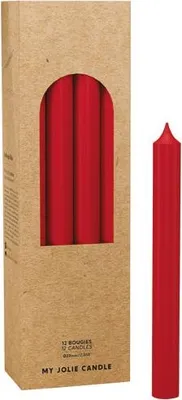 Image de Bougie Noël Rouge Droite Ambiance Festive Et Chaleureuse Pour Noël - Maison Berger