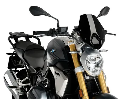 Obrázok produktu pre PUIG 3623N New Generation Sport je vhodný pre BMW R1250R Black