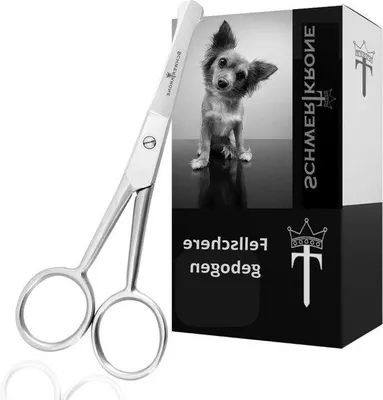 Image de Ciseaux courts pour chiens - Ciseaux pour poils et pattes (115 cm)