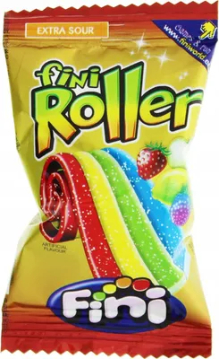 Zdjęcie produktu dla Fini Roller kwaśne żelki o smaku owocowym 20 g