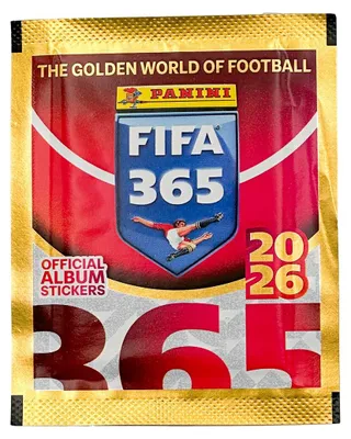 Zdjęcie produktu dla Panini FIFA 365–2026 – naklejki kolekcjonerskie – 1 torebka