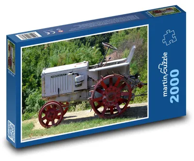 Obrázok produktu pre Puzzle 2000 Historický poľnohospodársky traktor - martinpuzzle