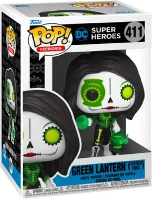 Image de DC Super Heroes Dia de los - Green Lantern (Jessica Cruz) 411 - Funko Pop  - Vinyl Figur