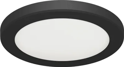 Immagine prodotto di Lampada da soffitto LED Ø 29,8 cm nero bianco rotondo con cambio di colore 4700 K 2980 lm Plafoniera