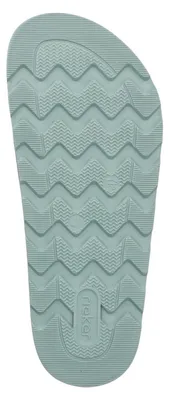Produktbild von Rieker Herren Pantolette Leder Zweischnaller in Extraweite H 21190, Größe:41 EU, Farbe:Grau