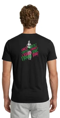 Produktbild von Spreadshirt Buddy Der Weihnachtself Santa’s Coming Männer T-Shirt, XL, Schwarz