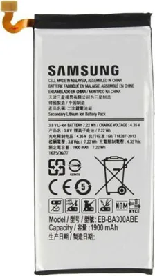 Produktbild von Samsung Galaxy A3 A300F Akku Batterie EB-BA300ABEGWW Lithium Ionen