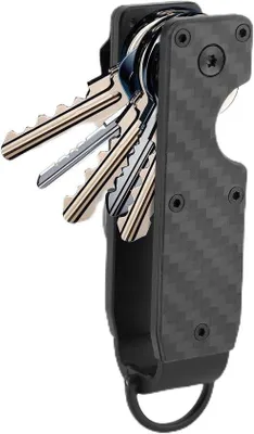 Produktbild von Aluminiumlegierungs-Schlosszubehörsorganisation - Praktische Schlüsselkofferbox für 2-6 Schlüssel - Schlüsselhalter mit Entdeckungsfunktion