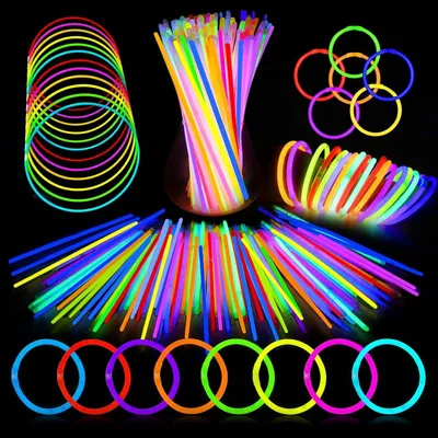 Obrázok produktu pre Svetelné tyčinky Neon Pack – balenie 100 kusov – ideálne na oslavy a ako darček k narodeninám