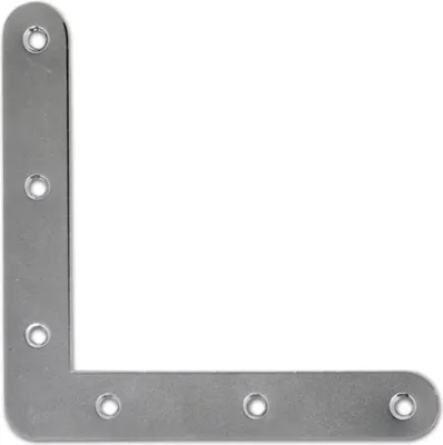 Produktbild von Scheinhaken zum Einlassen, rund, 110 x 16 x 1,50 mm, Aluminium | Fensterbeschläge Ersatzteile