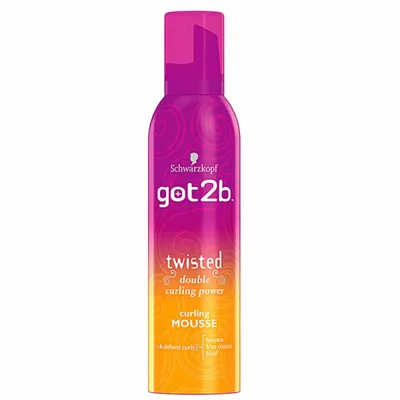 Image de Schwarzkopf Got2b Twisted Double Curling Power Mousse 250ml