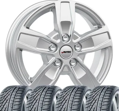 Produktbild von Kompletträder Winterräder Winterkompletträder Reifen mit Felgen Quantro 7,5x18 ET48 5x112 kompatibel mit Mercedes-Benz Marco Polo Vito V-Klasse