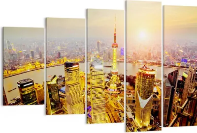 Produktbild von Bild auf Leinwand - Leinwandbild - Architektur asien gebäude - 150x100cm - Wand Bild - Wanddeko - Leinwanddruck - Bilder - Kunstdruck - Wanddekoration - Leinwand bilder - Wandkunst - EG150x100-2399