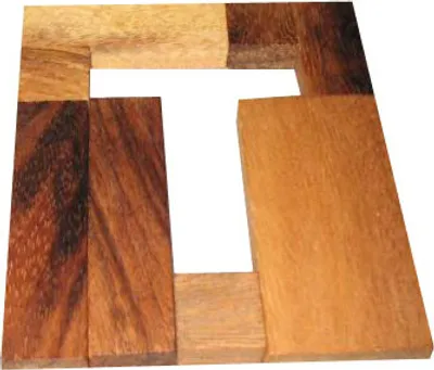 Produktbild von T - Puzzle - Holzpuzzle T - Holz Geduldspiel