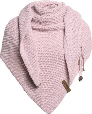Produktbild von Knit Factory Coco Dreiecksschal - Rosa - 190x85 cm