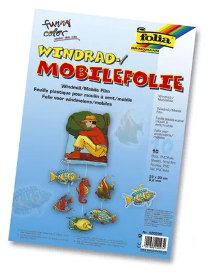 Produktbild von Folia 420230 Fensterfolie - Mobile, 0,2 mm, 10 Stück, 23x 33 cm