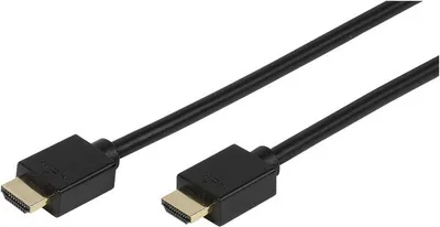 Produktbild von High Speed HDMI® Kabel mit Ethernet, 5,0 m schwarz (47161)