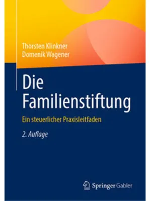 Obrázek produktu pro Die Familienstiftung