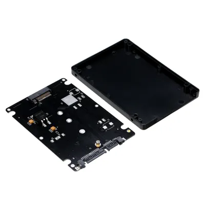 Produktbild von NGFF M.2 SSD zu 22Pin SATA III Konverter Adapter mit 2.5 '' Gehaeuse 2280 2260 2242 2230 SSD